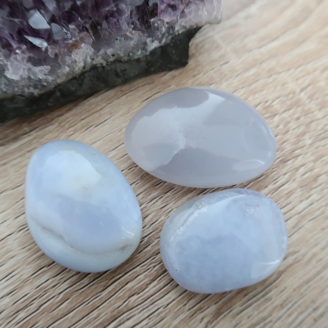CALCEDOINE BLEUE